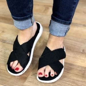 New in Box! Gypsy Jazz Ocean Sandal - Black